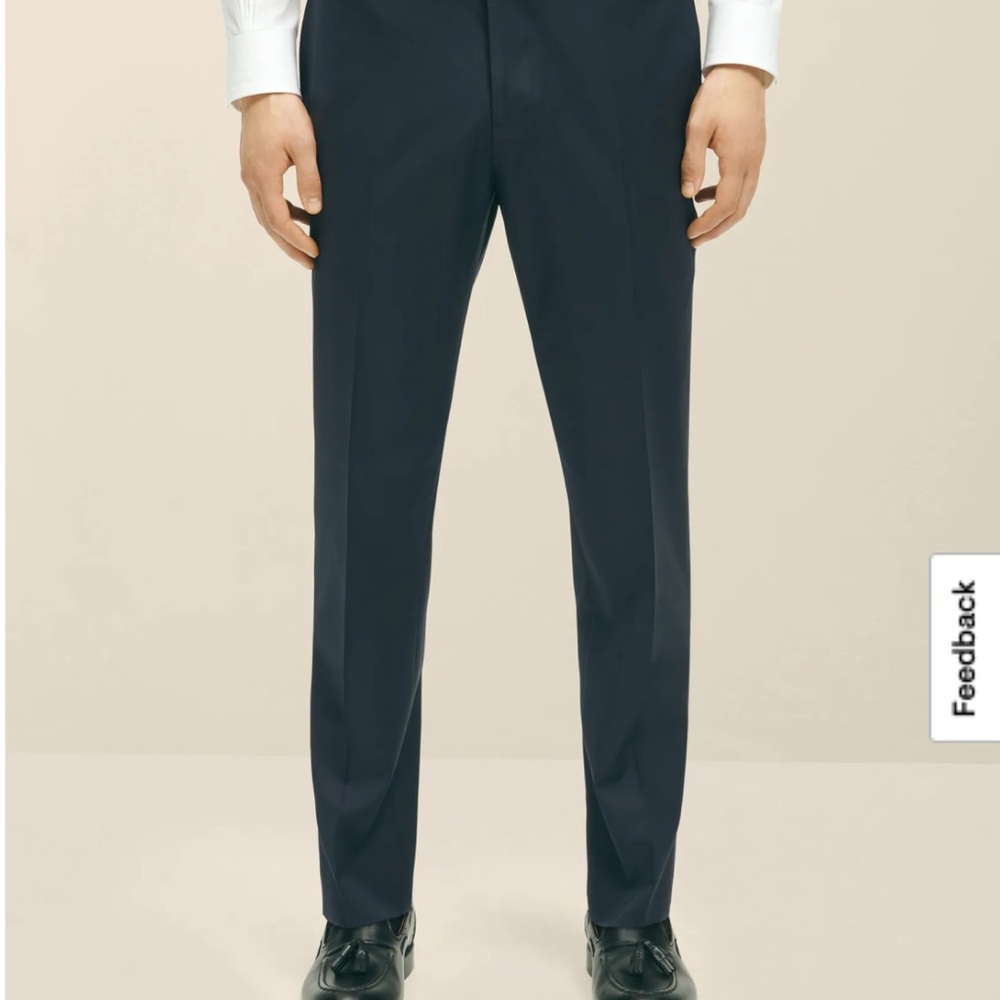 Brooks Brothers Classic Fit Wool 1818 Dress Pants